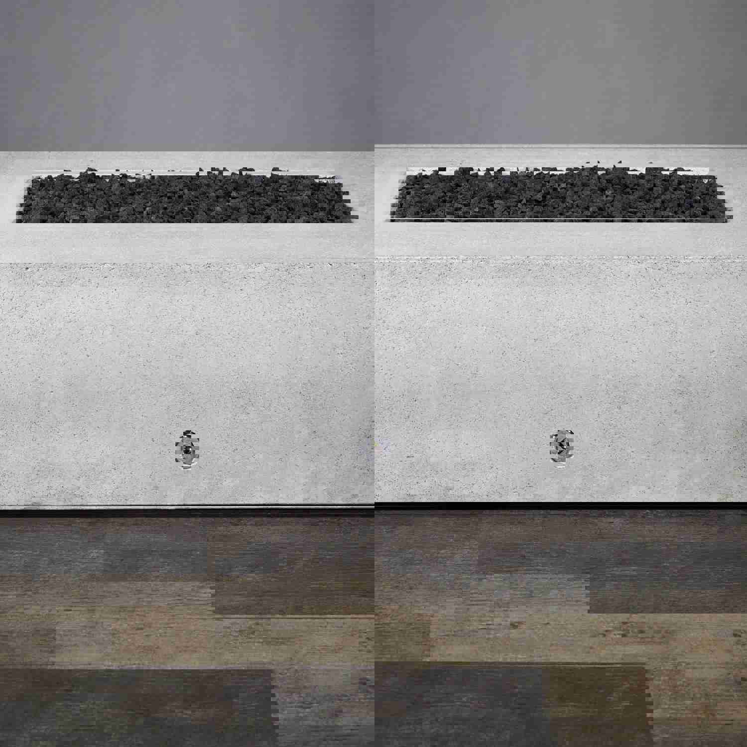 Starfire Designs Rustic Concrete Gas Fire Pit, 60 x 32