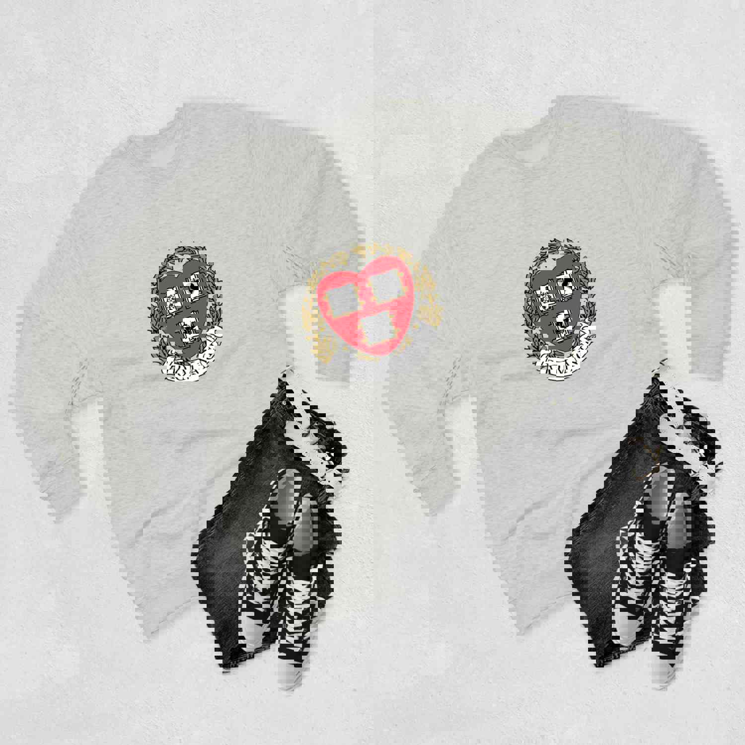 Elegant Romance University Crewneck Sweatshirt