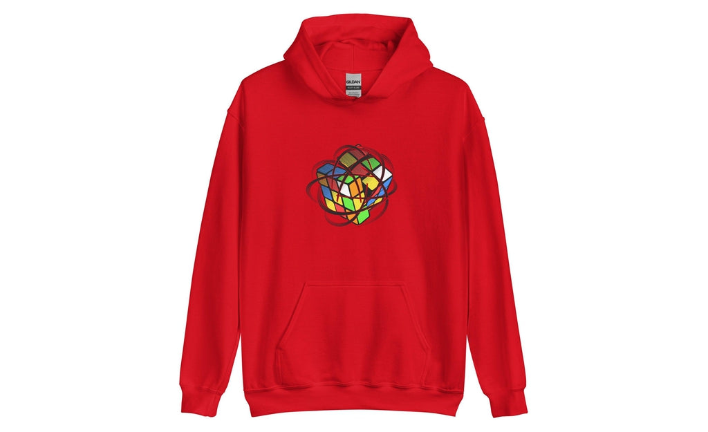 Cozy Rubik's Cube-Inspired Hoodie - Custom-Made Comfort & Style