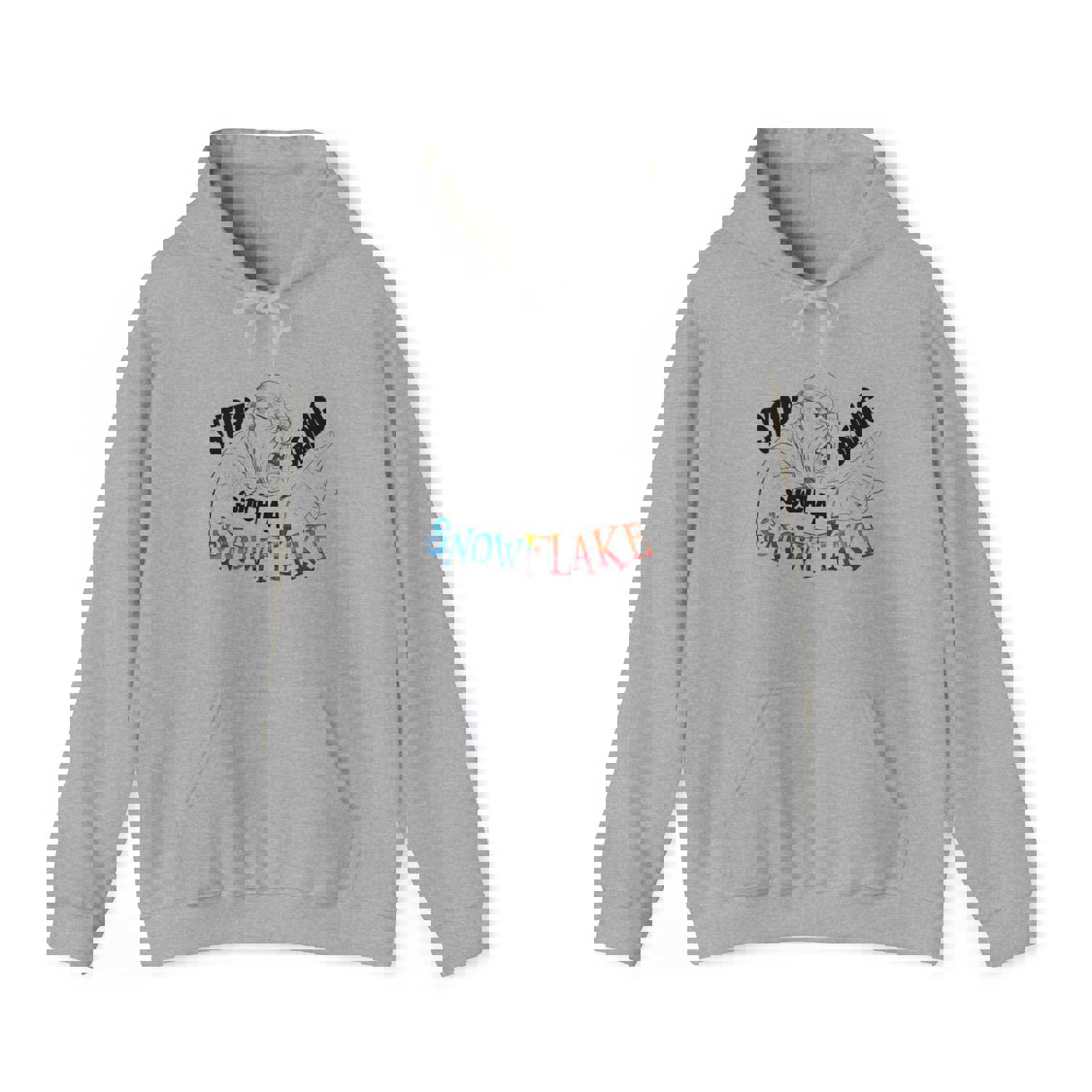 Embrace Your Individuality — Snowflake Hoodie
