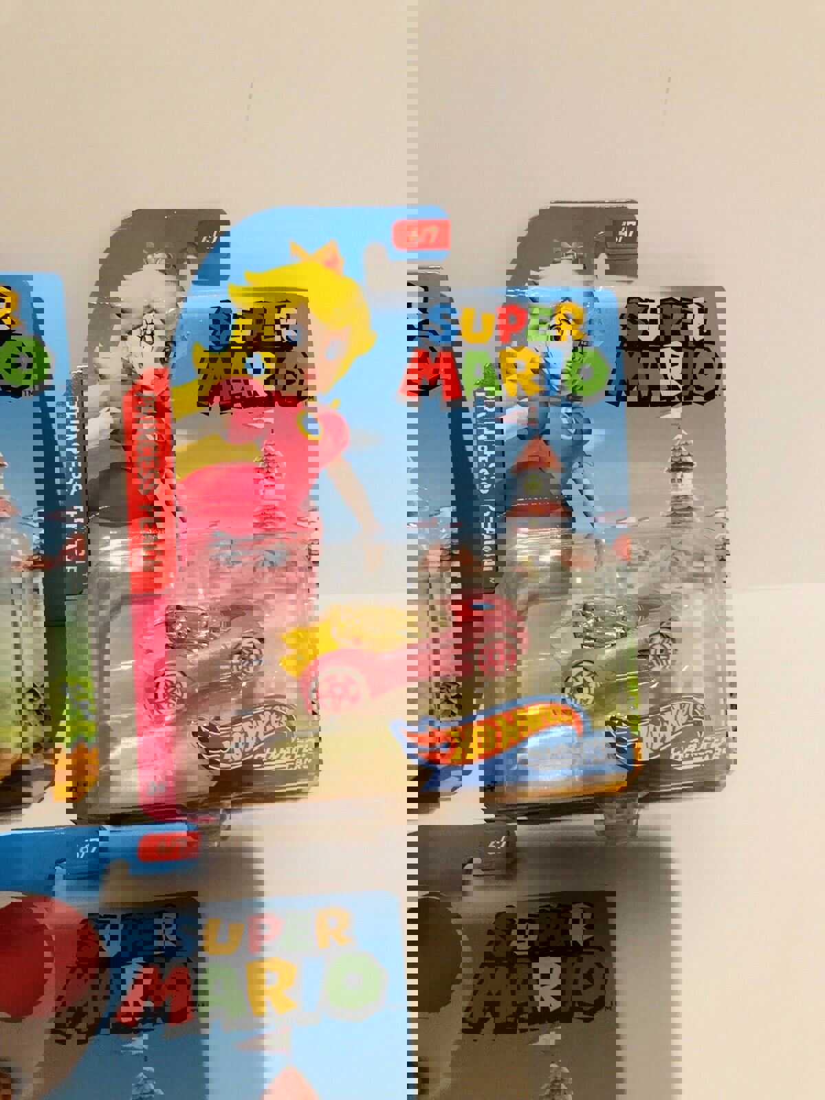 2017 Hot Wheels Super Mario Collection: 5 Diecast Cars