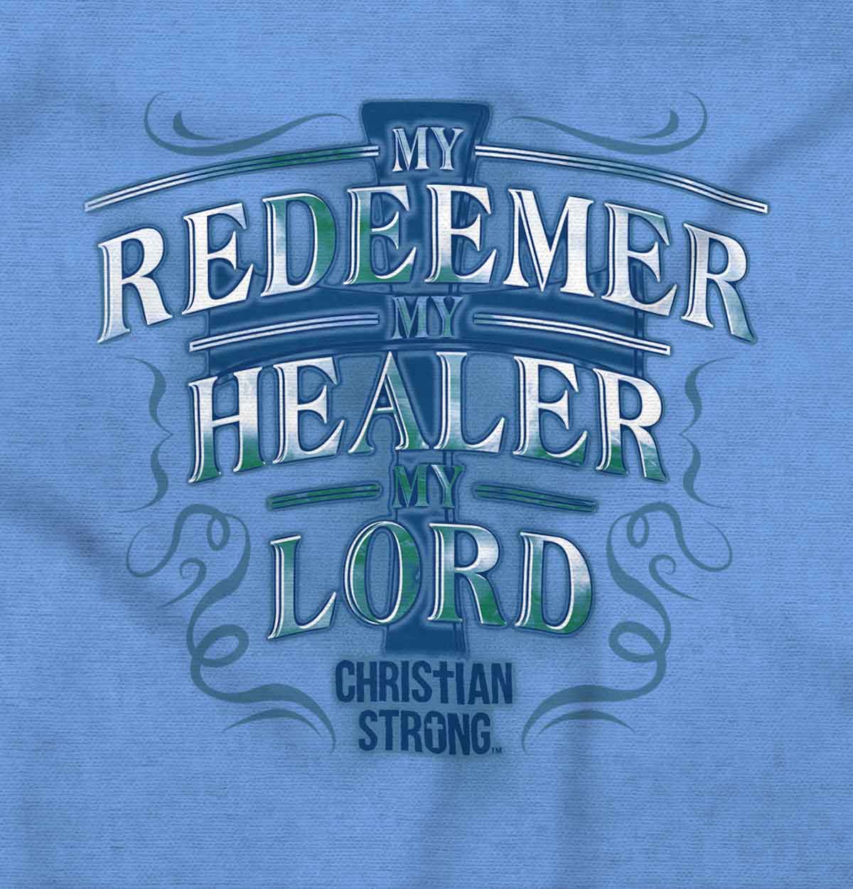 Faith-Inspired My Redeemer Christian Zip Hoodie