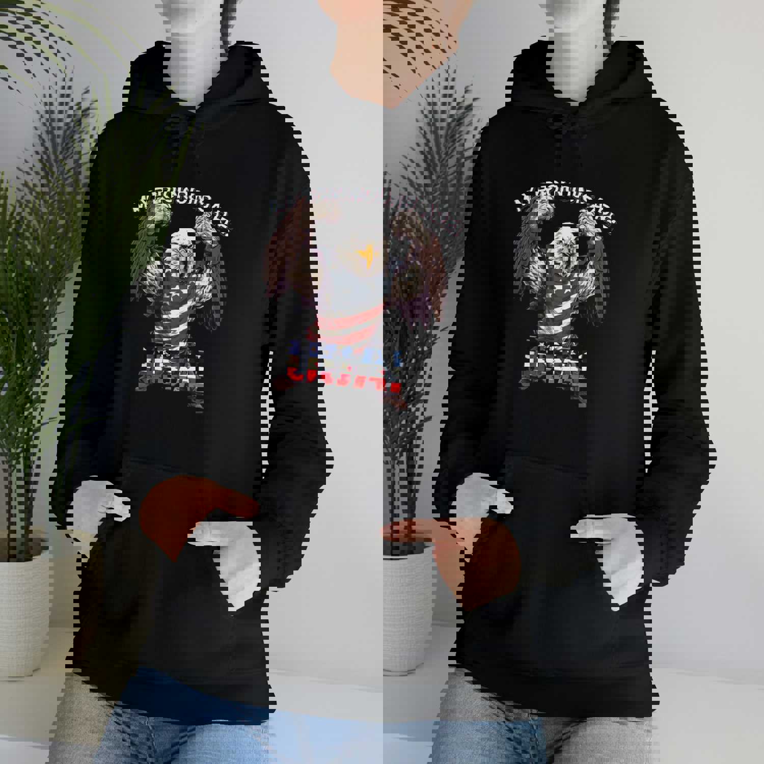 Show Your Patriotic Spirit with Alpha the Eagle Hoodie