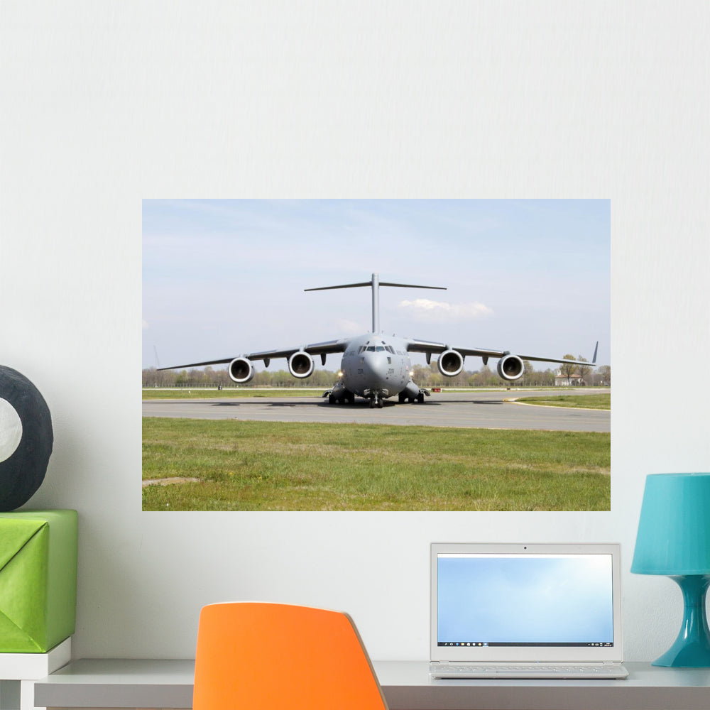 Boeing C-17 Globemaster III Wall Decal - Large Aircraft Art for Home and Office