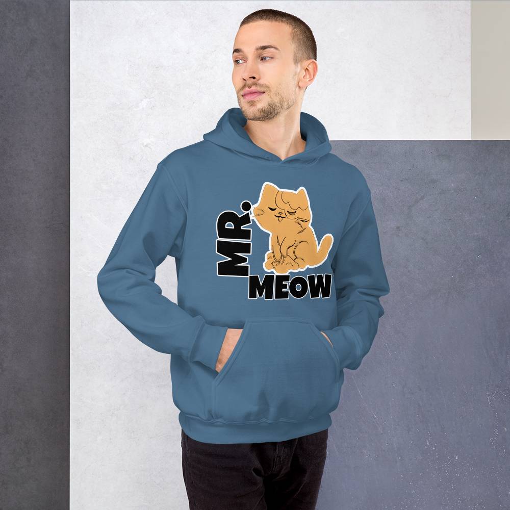 Cozy Mr. Meow Unisex Hoodie