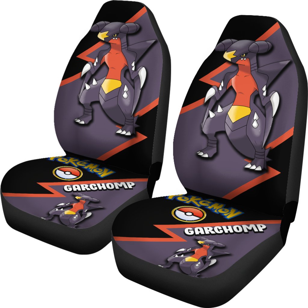 Garchomp Anime Pokemon Car Seat Covers - Custom-Made, Durable & Stylish