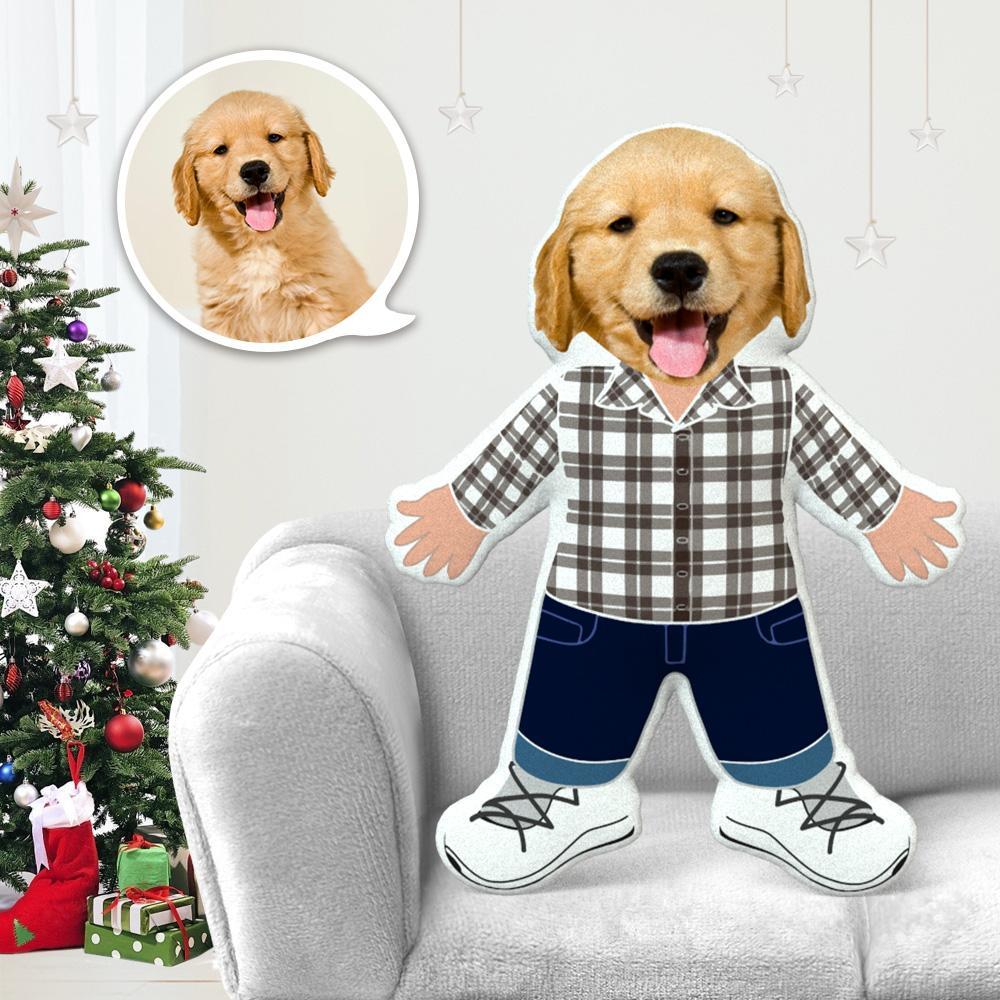 Personalized Photo Pillow with High-Quality Spun Polyester