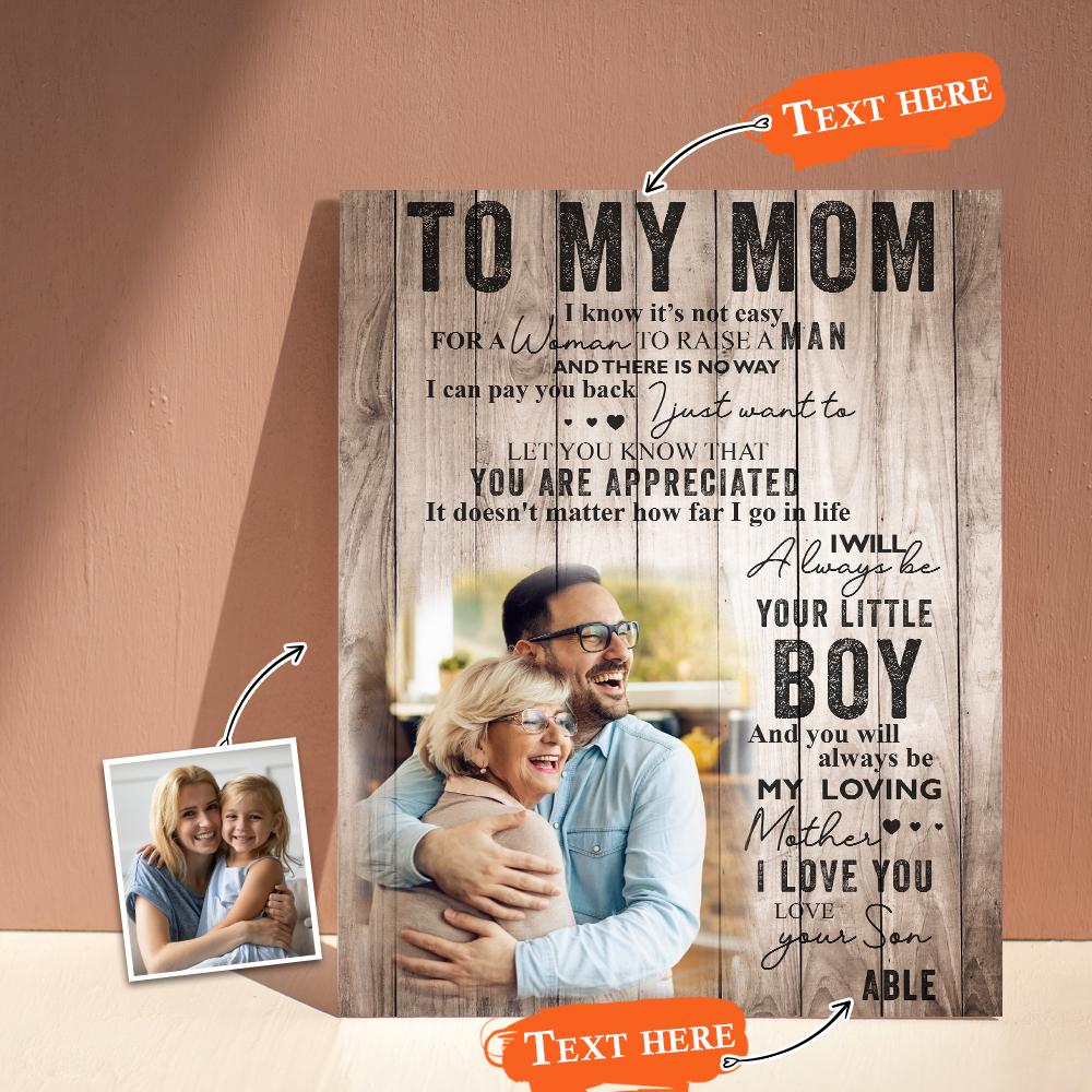 Personalized Photo Canvas Art - Unique Wall Decor for Special Occasions