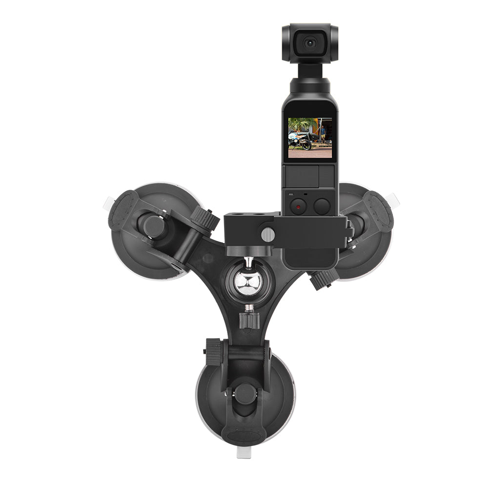 Universal Car Suction Cup Mount for Pocket Cameras