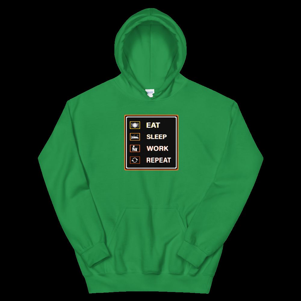 Cozy & Stylish Eat, Sleep, Hustle Hoodie