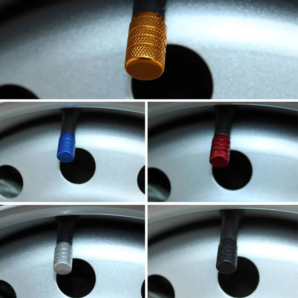 Upgraded Aluminum Car Tire Valve Stem Caps