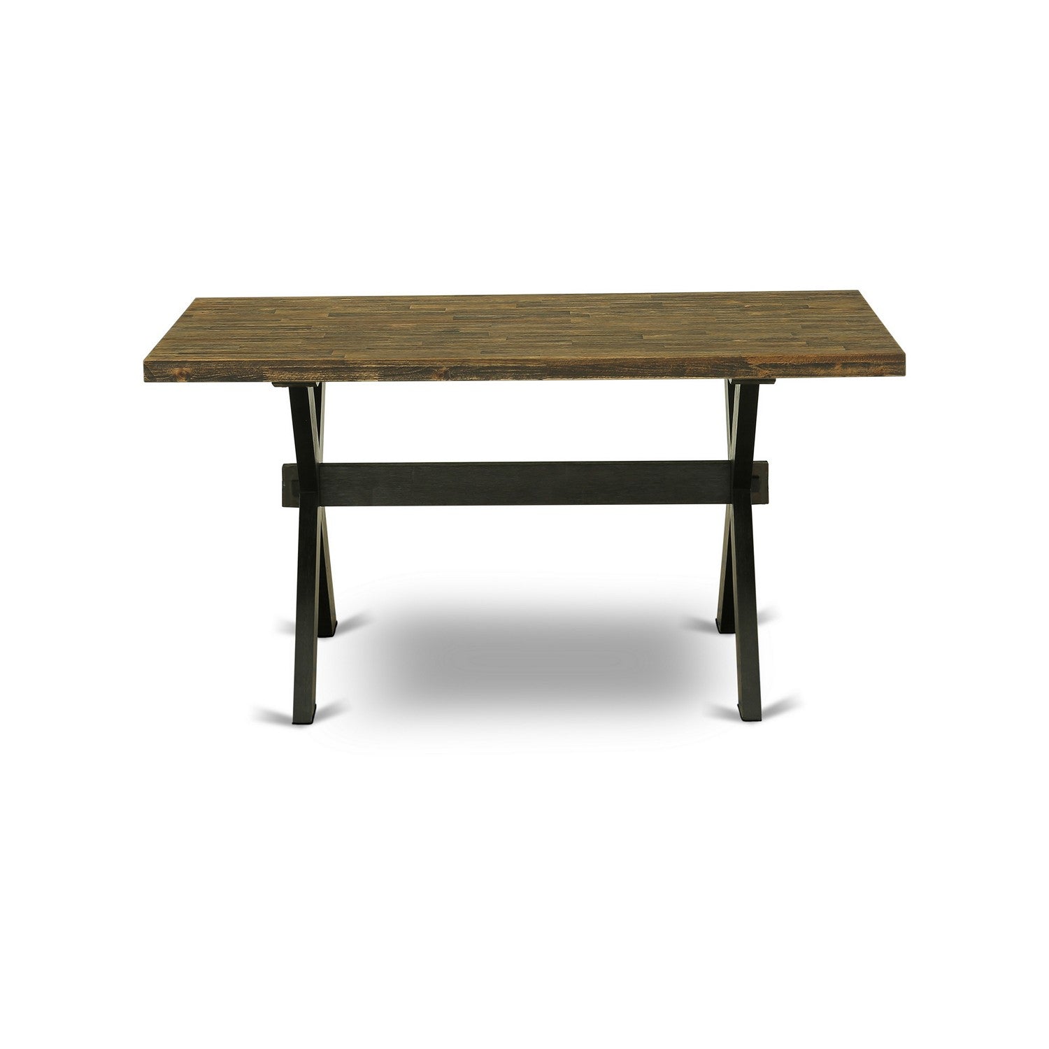 Elegant 7-Piece Dining Set with Rectangular Table and 6 Chairs