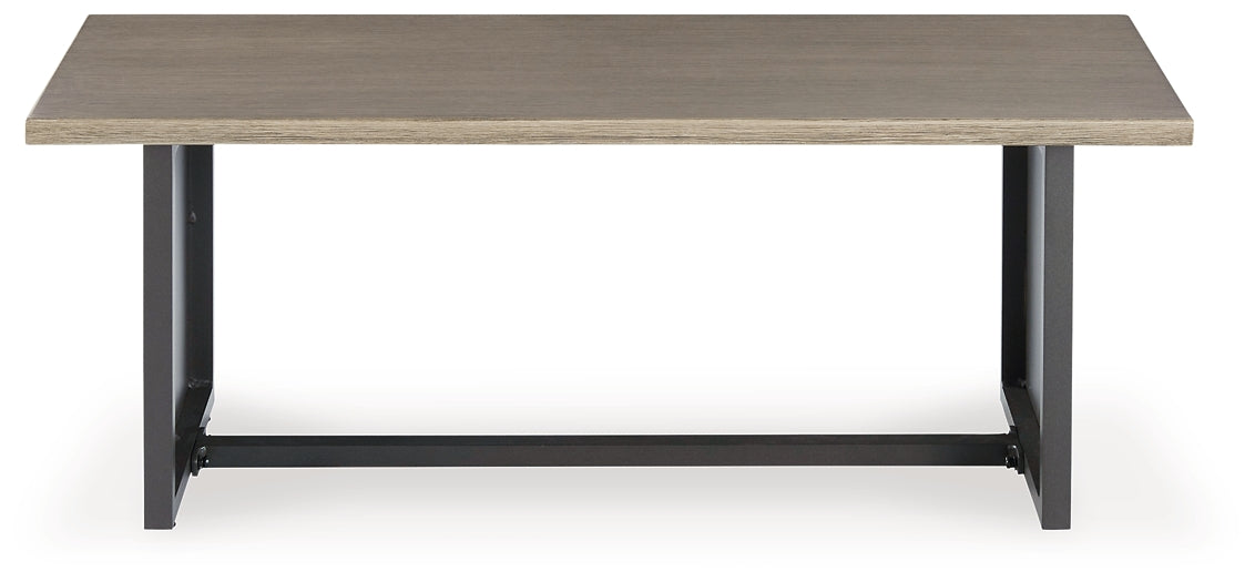 Serene Outdoor End Table with Japandi Style