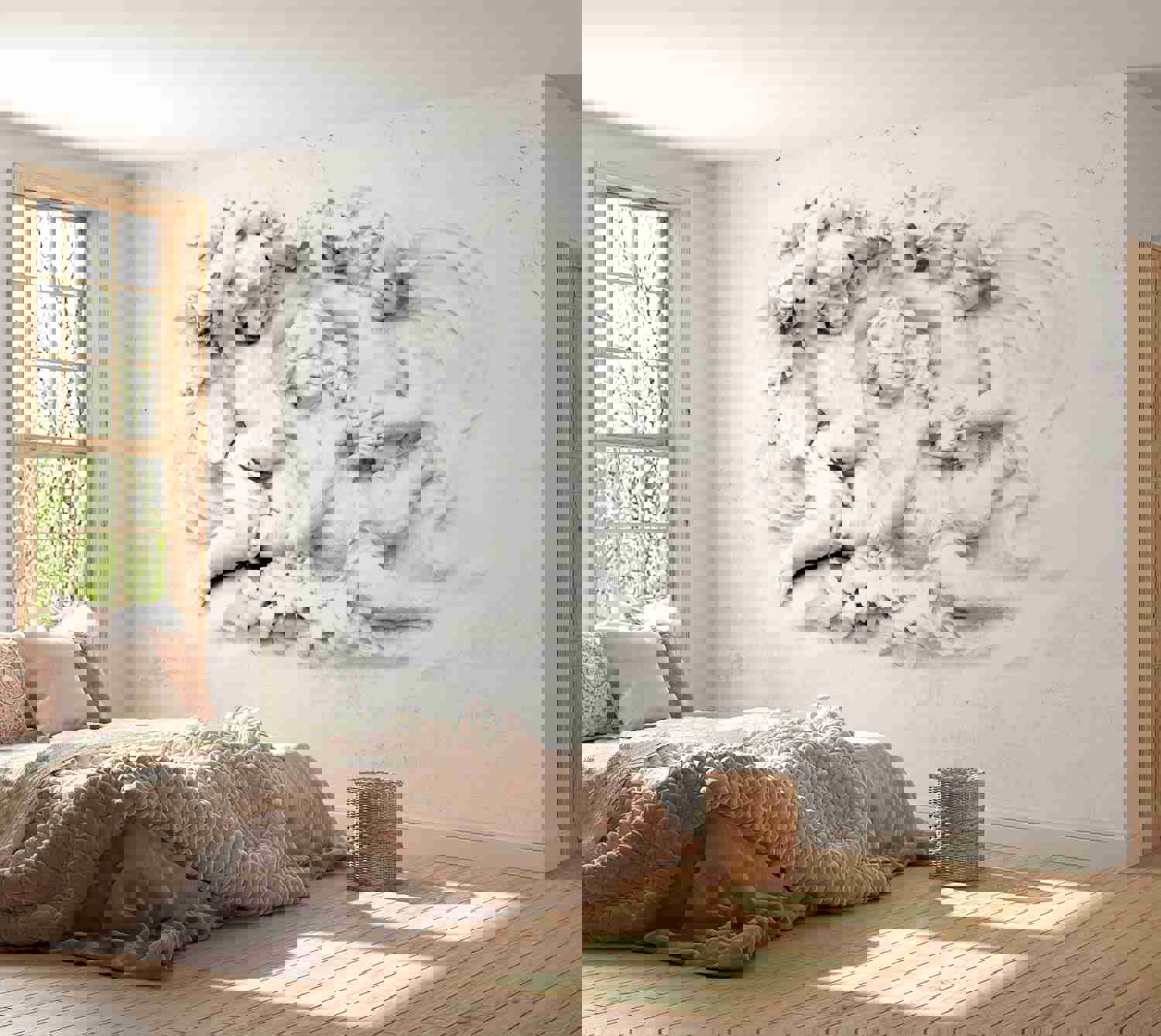 Elegant Angel Wall Mural - Transform Your Space with Style