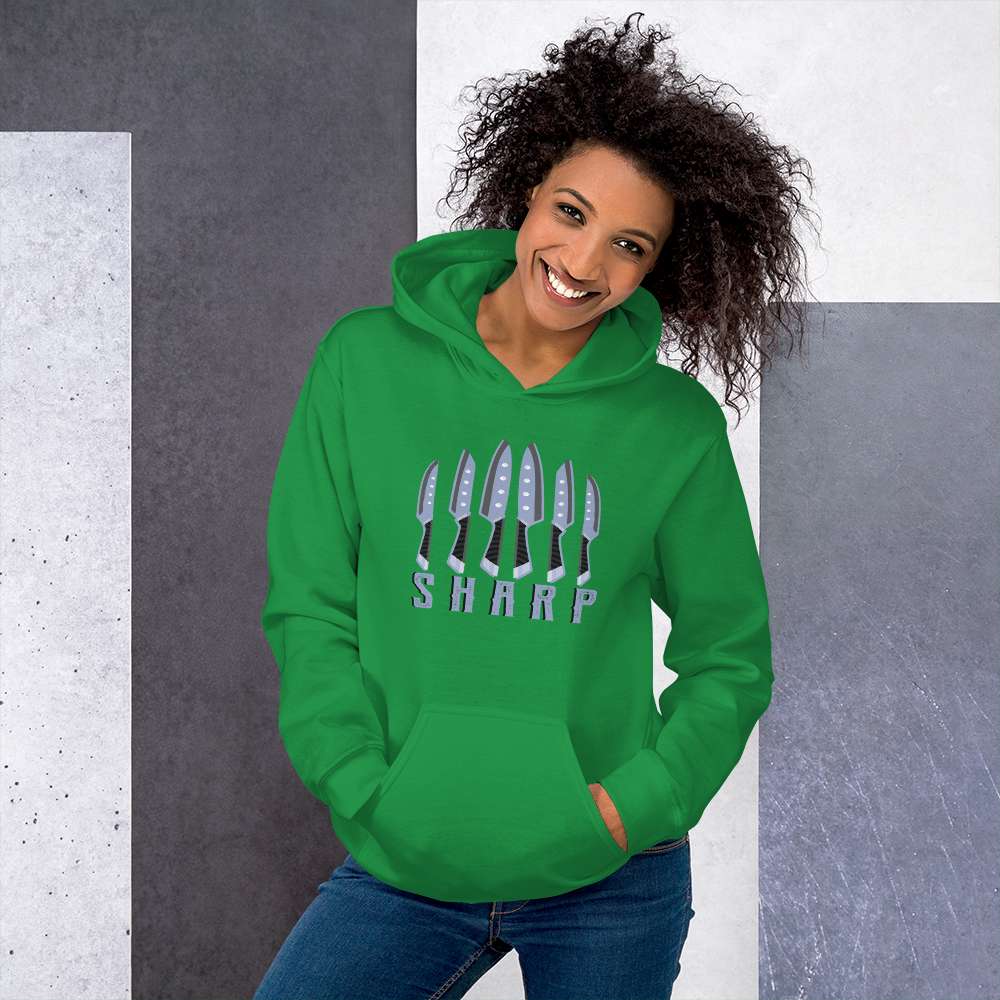 Cozy Unisex Knives Hoodie for Comfort and Style