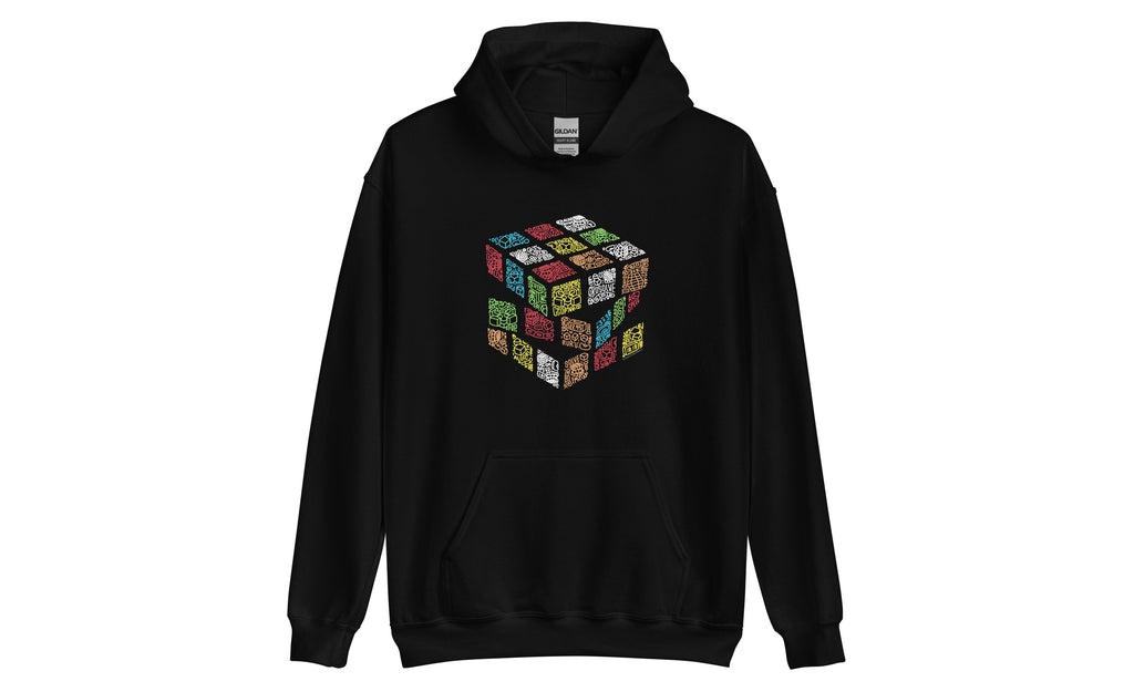 Doodle Cube - Premium Soft Hoodie