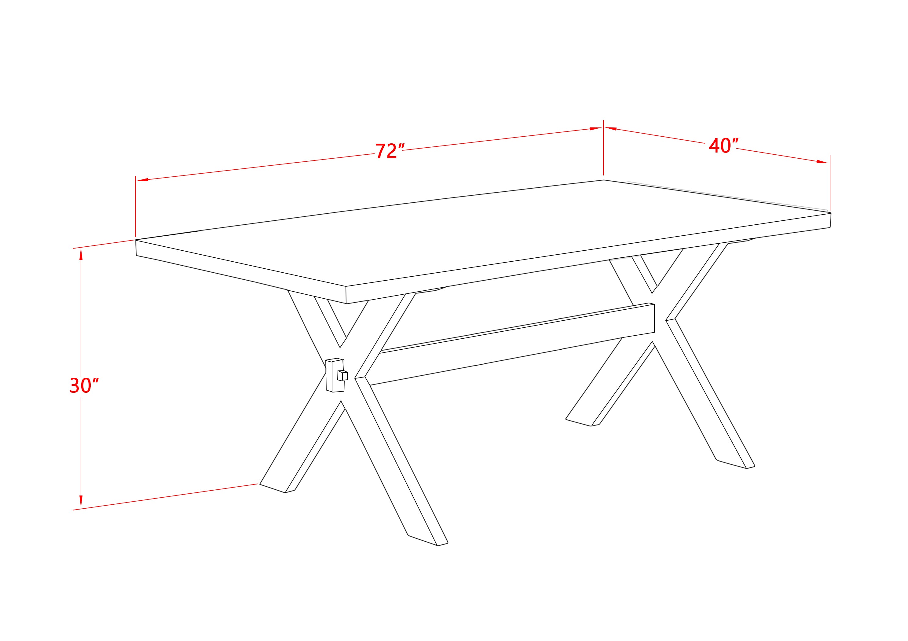 Elegant 7-Piece Dining Set with Rectangular Table and Modern Chairs