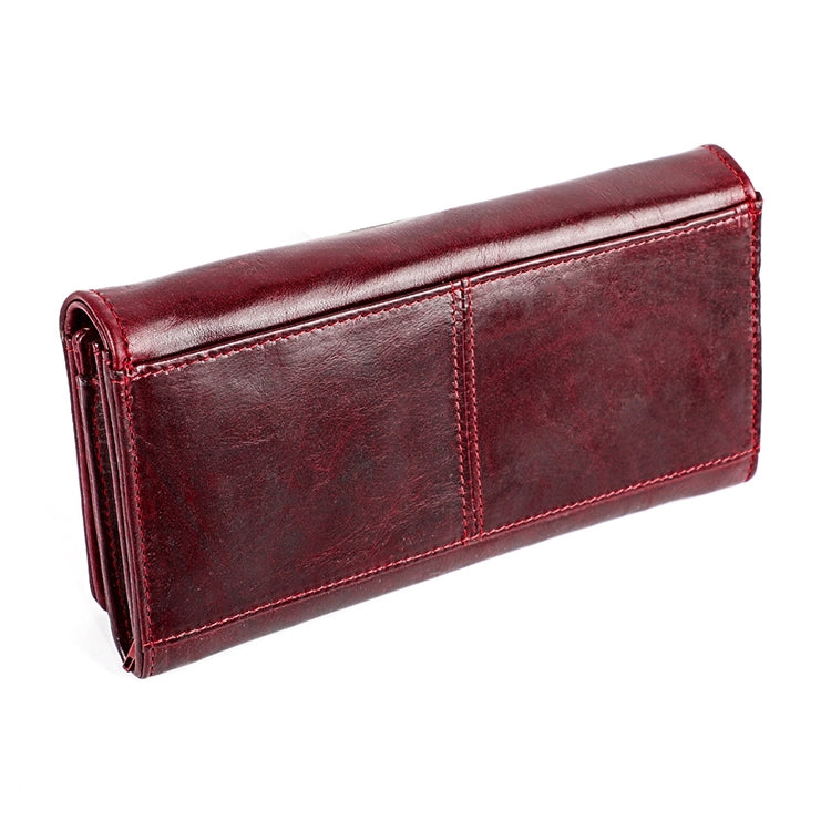 Rustic RFID-Blocking Genuine Leather Wallet for Men