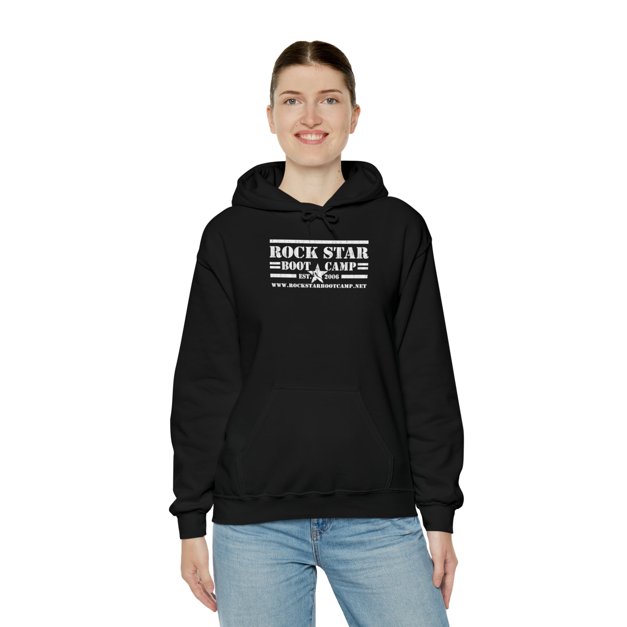 Unisex Heavy Blend Hooded Sweatshirt - Premium Comfort in White