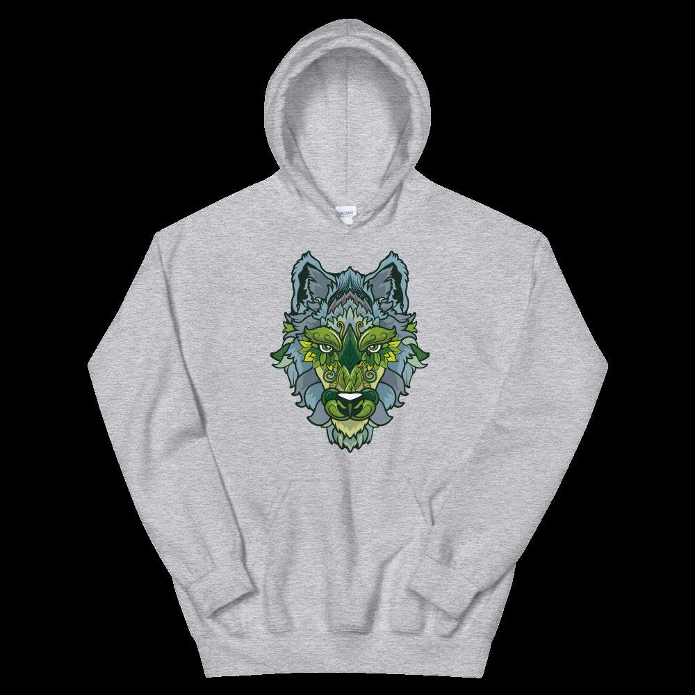 Cozy Wolf-Themed Hoodie for Comfort and Style