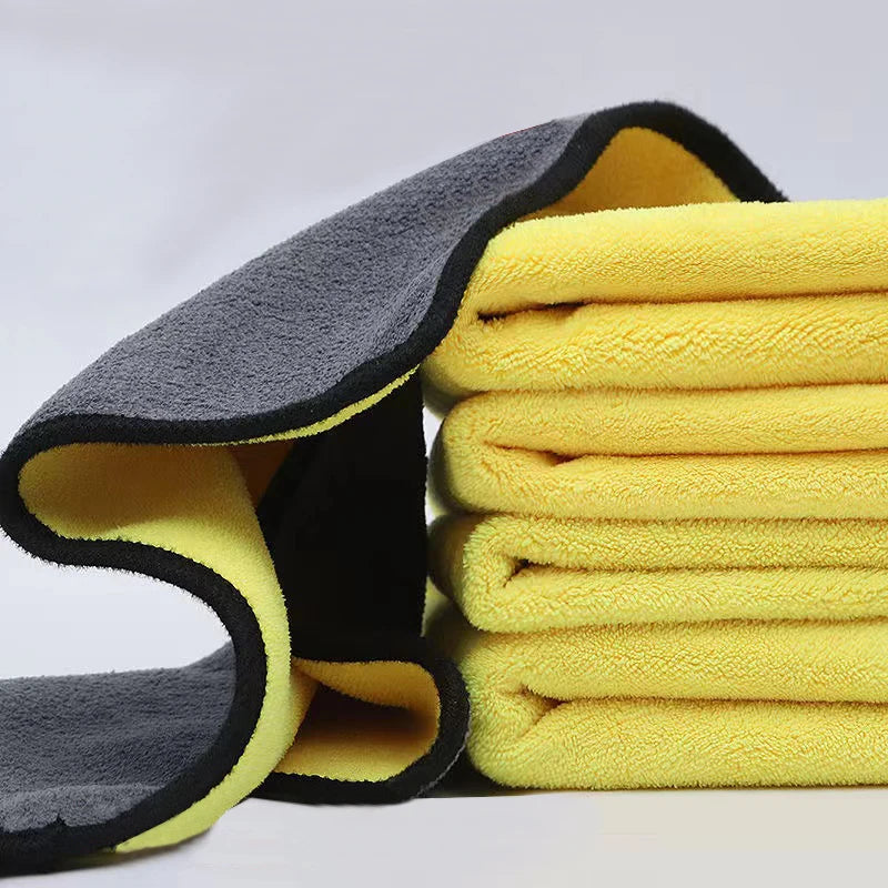 Premium Microfiber Towels for Car Cleaning and Detailing