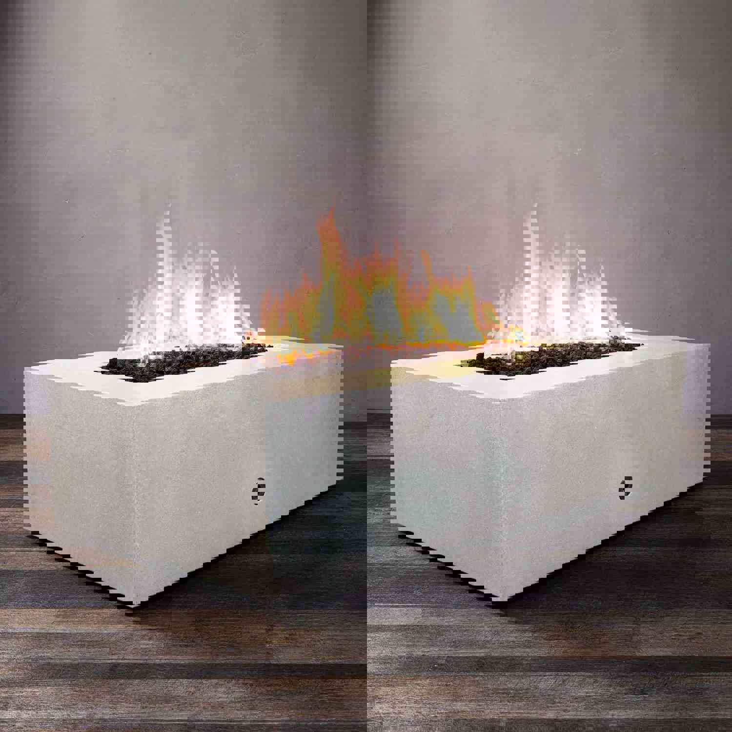 Starfire Designs Gravity 60 x 32 Rectangle Concrete Gas Fire Pit