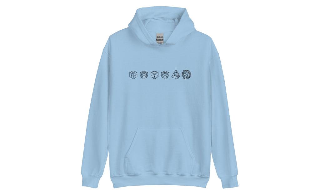 Cozy Rubik's Cube-Inspired Hoodie