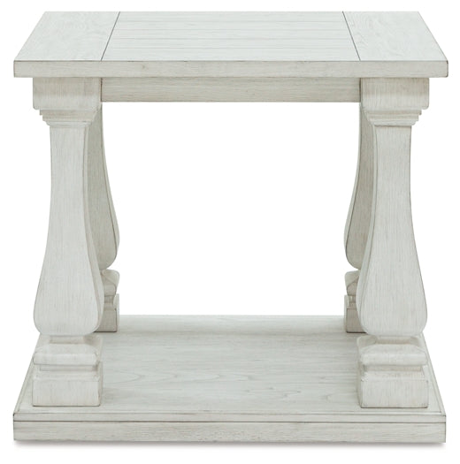 Elegant Traditional Arlendyne Rectangular End Table