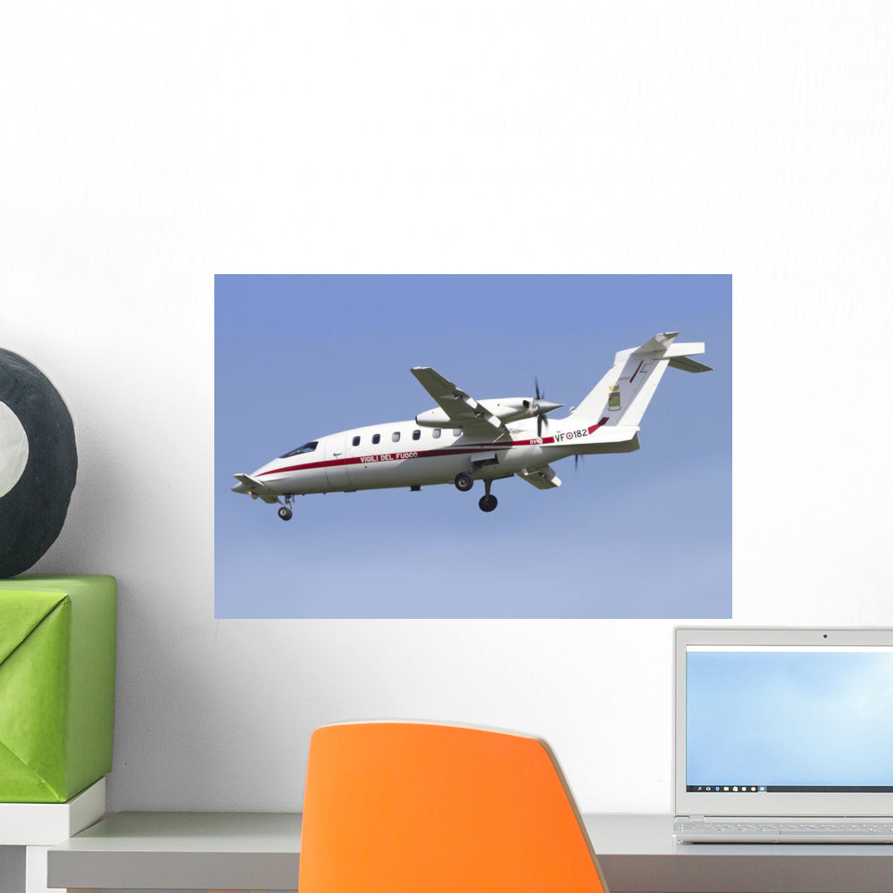 Piaggio P180 Avanti Italy's Wall Decal - Vibrant Aviation Art