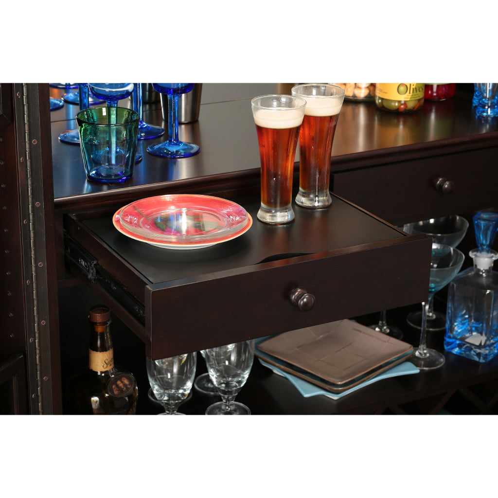 Howard Miller Barolo 695154 - Elegant Wine & Bar Cabinet