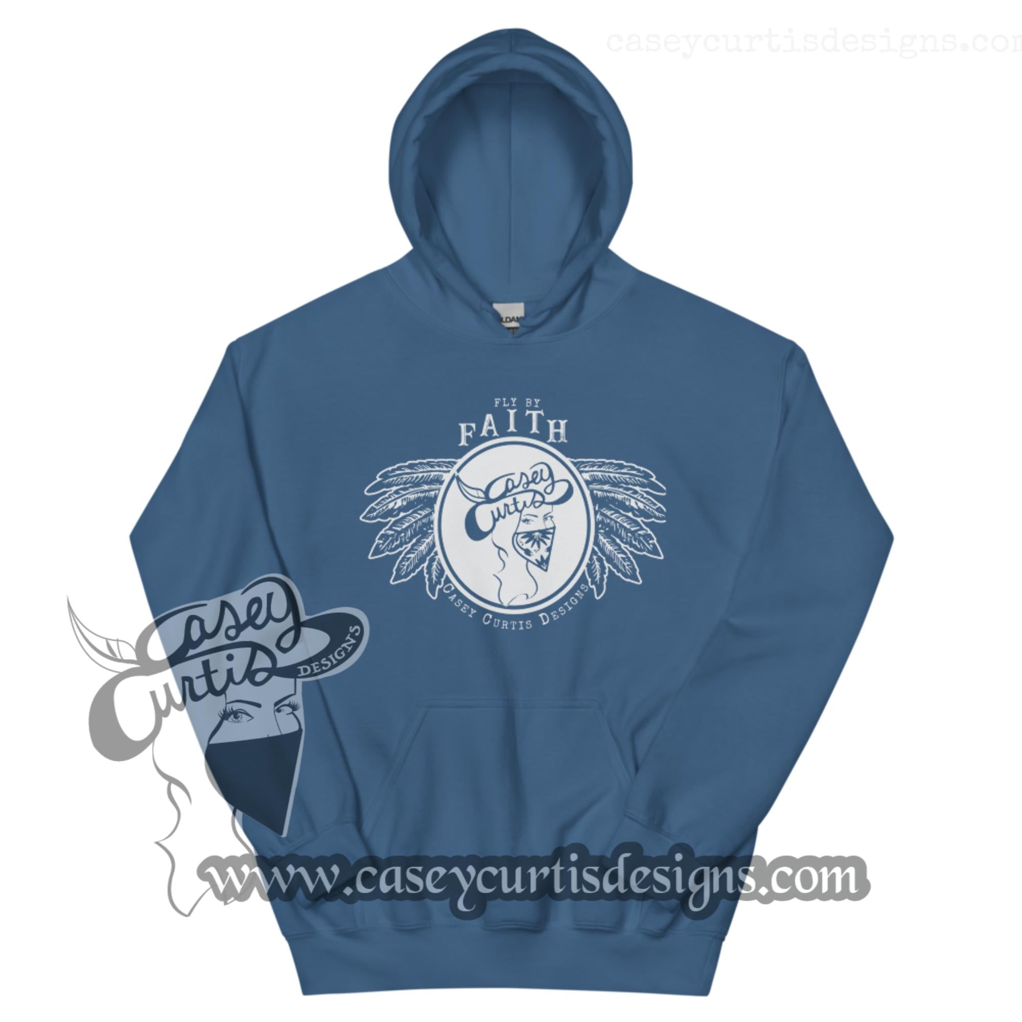 Fly by Faith Unisex Hoodie - Embrace Your Spiritual Journey