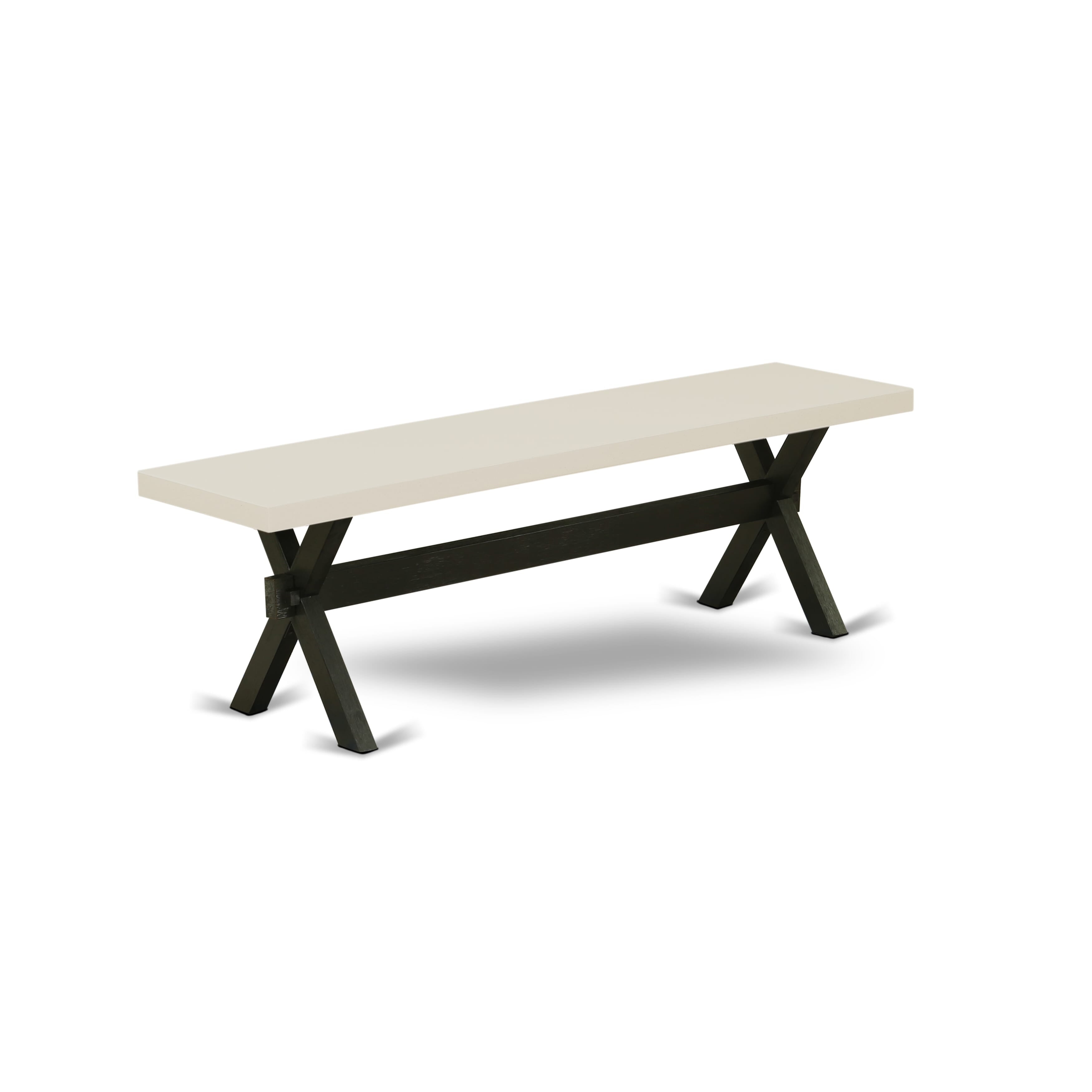 Elegant 6-Piece Dining Set with Rectangular Table, 4 Chairs, and Bench