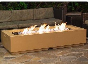 Modern Outdoor Fire Pit with Sleek Design
