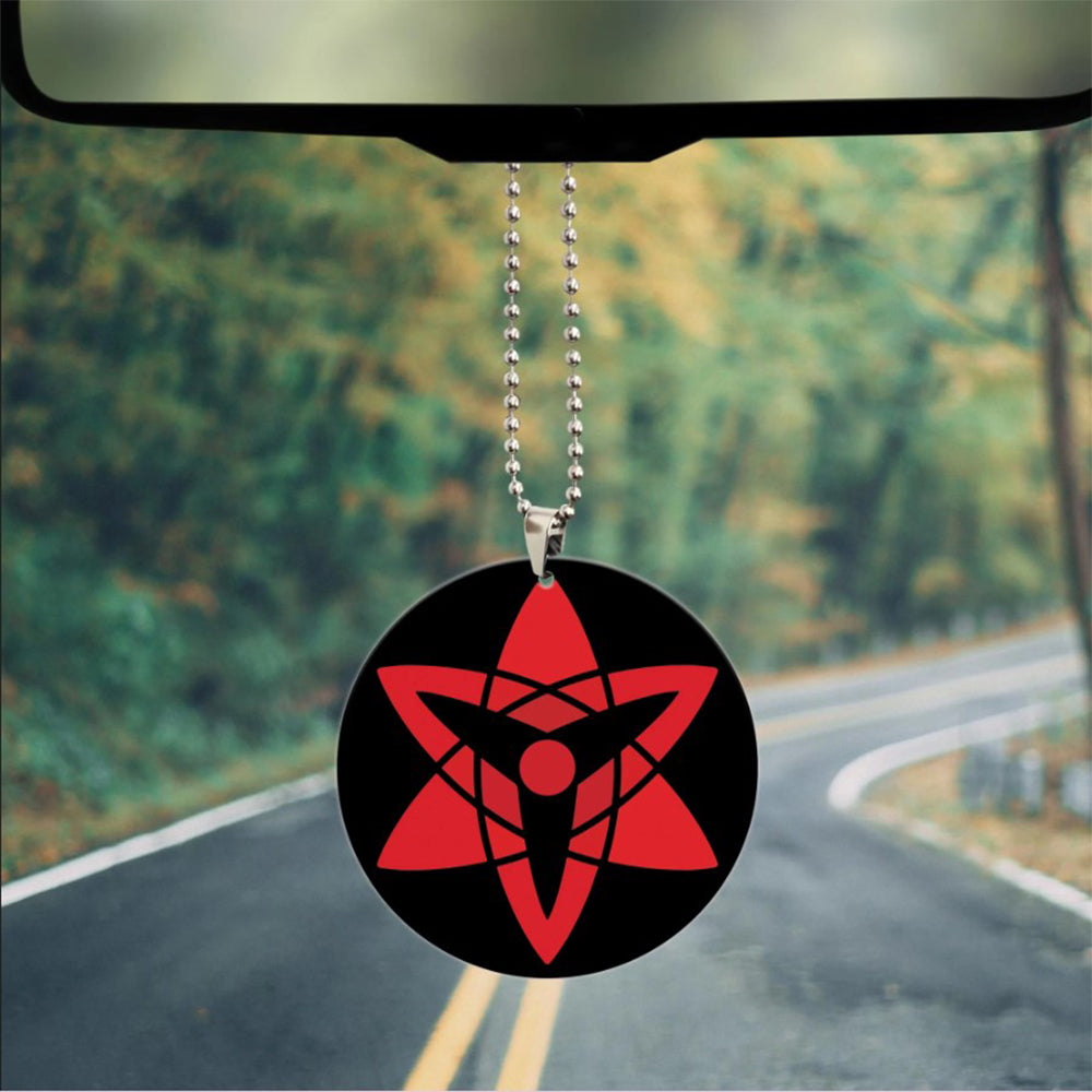 Sasuke Eternal Mangekyou Acrylic Car Ornament