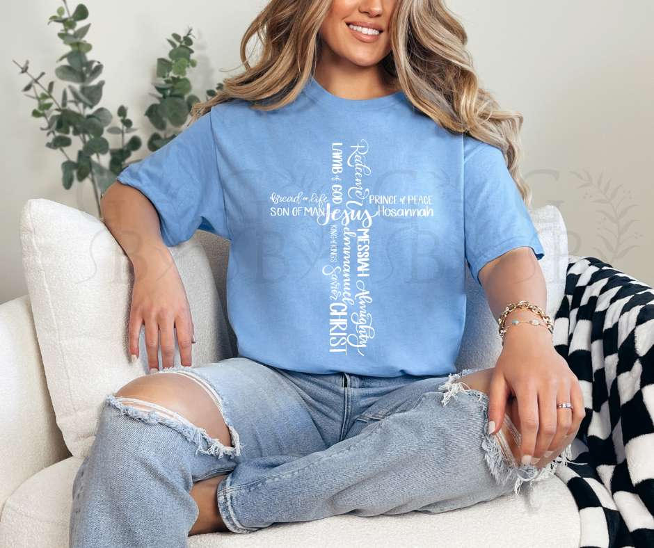 Embrace the Divine: Jesus Christ Cross T-Shirt