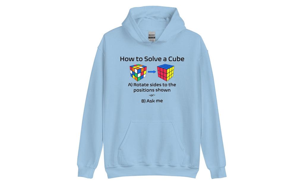 Cozy Rubik's Cube Themed Hoodie