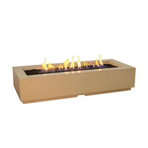 Elegant Outdoor Fire Pit | 72" American Fyre Design Louvre Rectangle