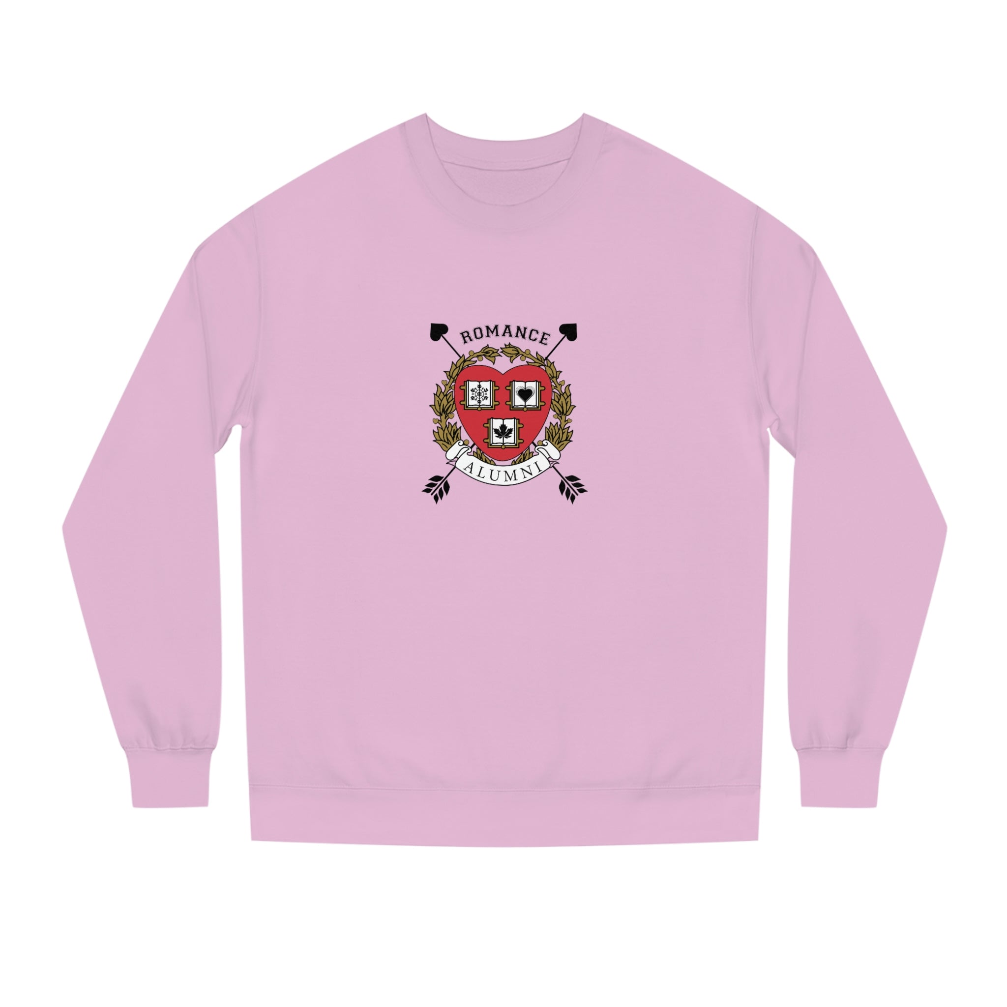Arrow Crest Alumni Sweatshirt - Comfortable Crew Neck