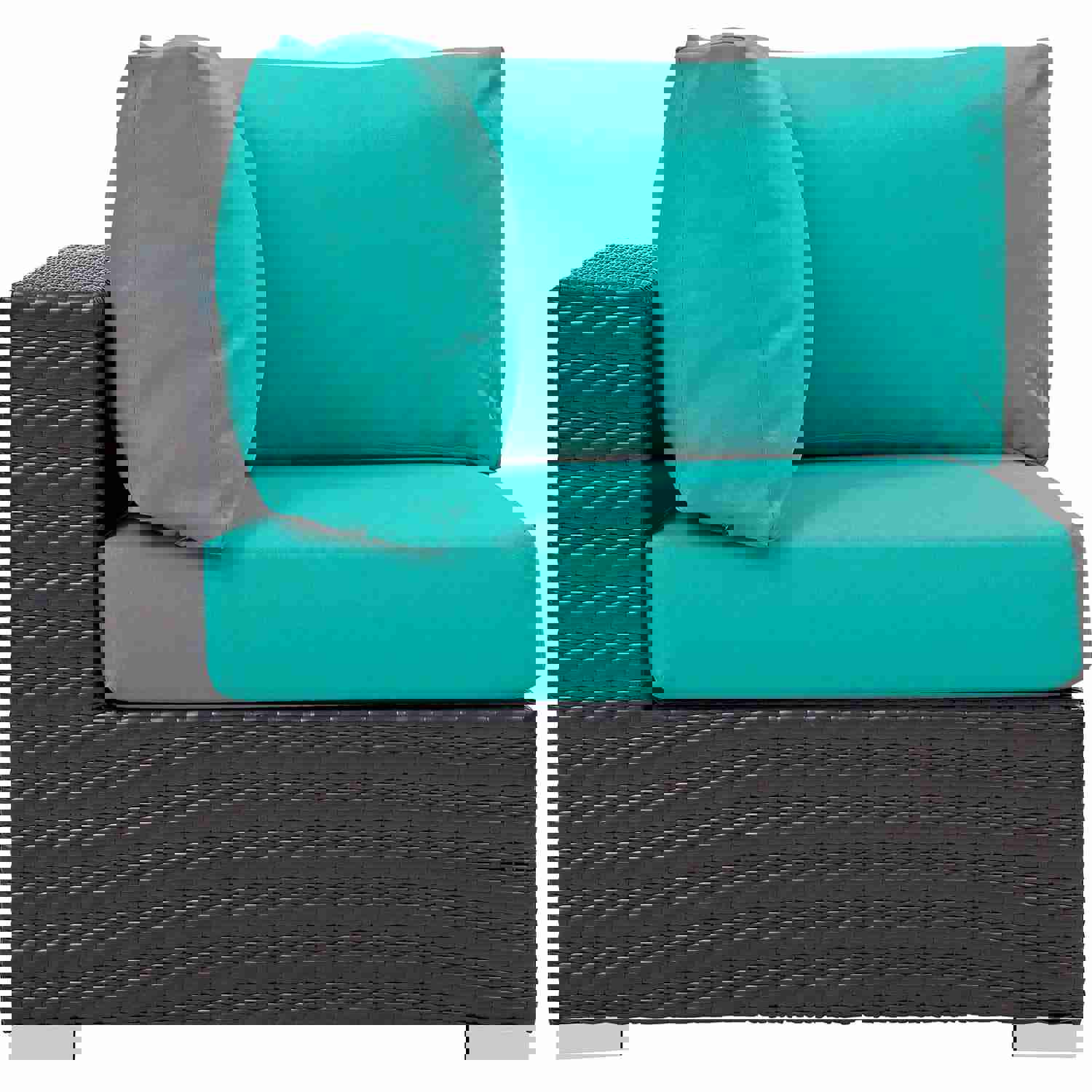 Modway Convene 5-Piece Outdoor Patio Furniture Set with Fire Pit