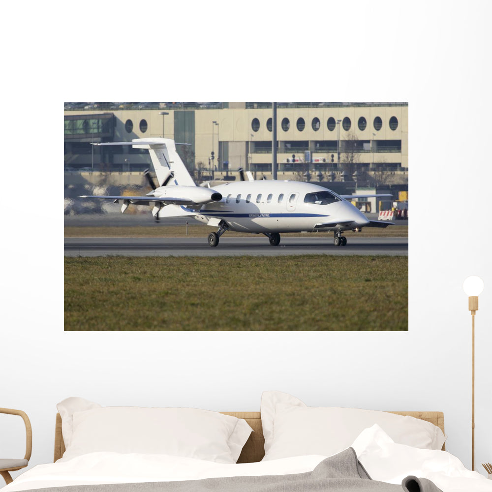 Piaggio P180 Avanti Italian Style Wall Decal