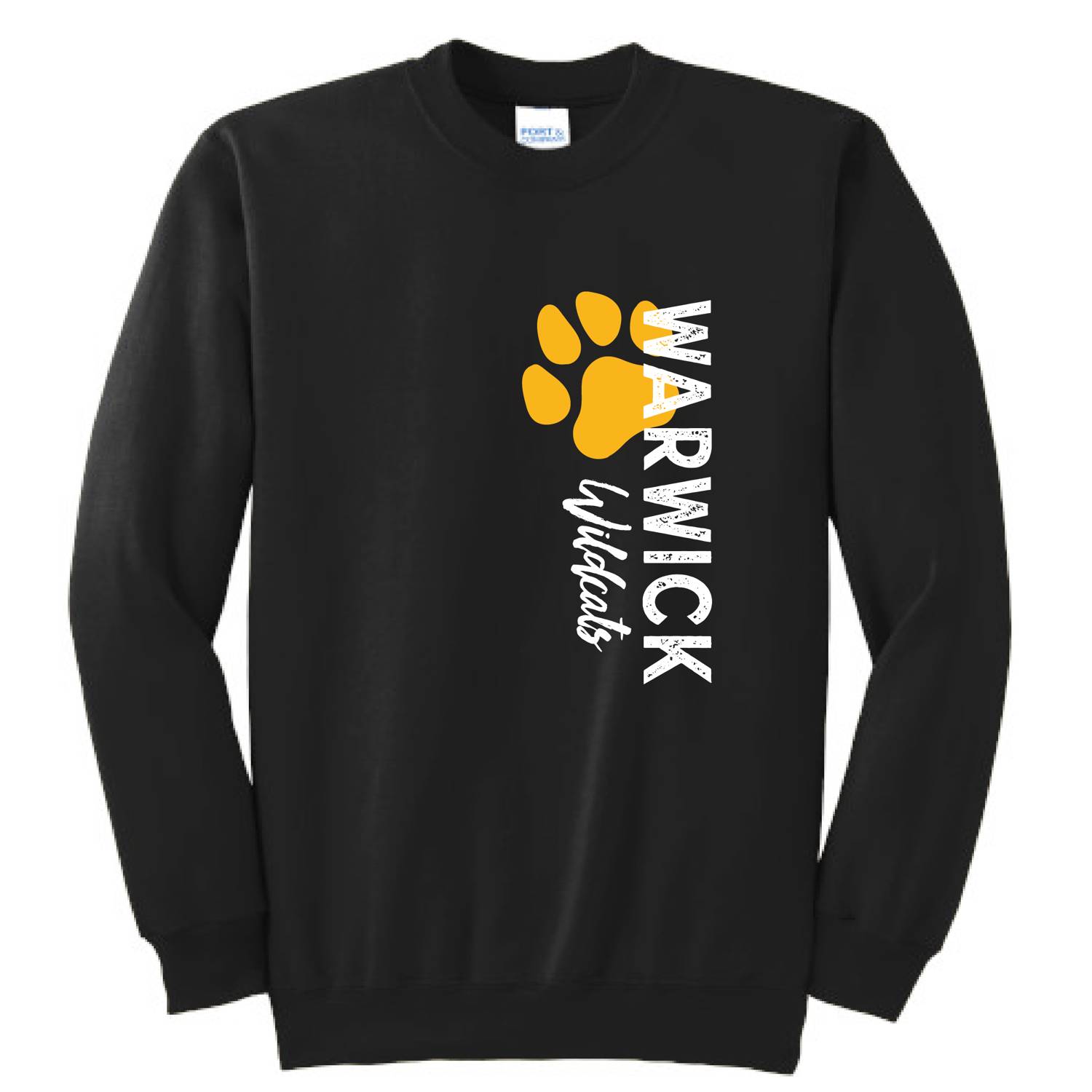 Sanfordville School - Warwick Wildcats Fleece Crewneck Sweatshirt