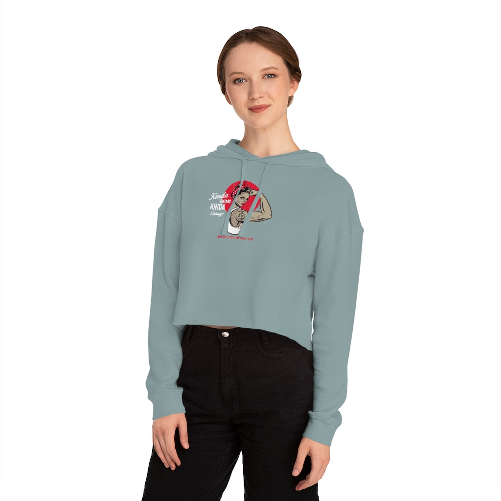 RSBC Women's Cropped Hooded Sweatshirt - Silky Soft Style