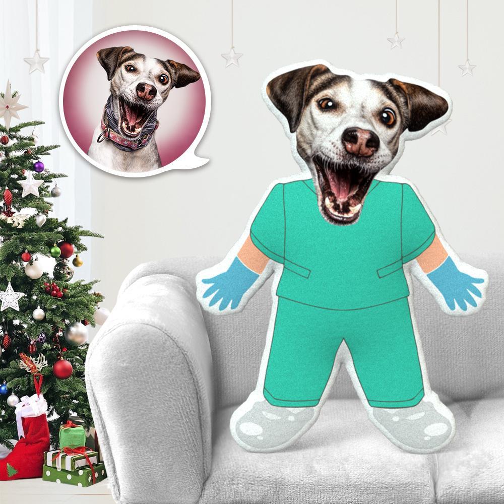 Custom Pet Portrait Pillow, Unique & Personalized Gift