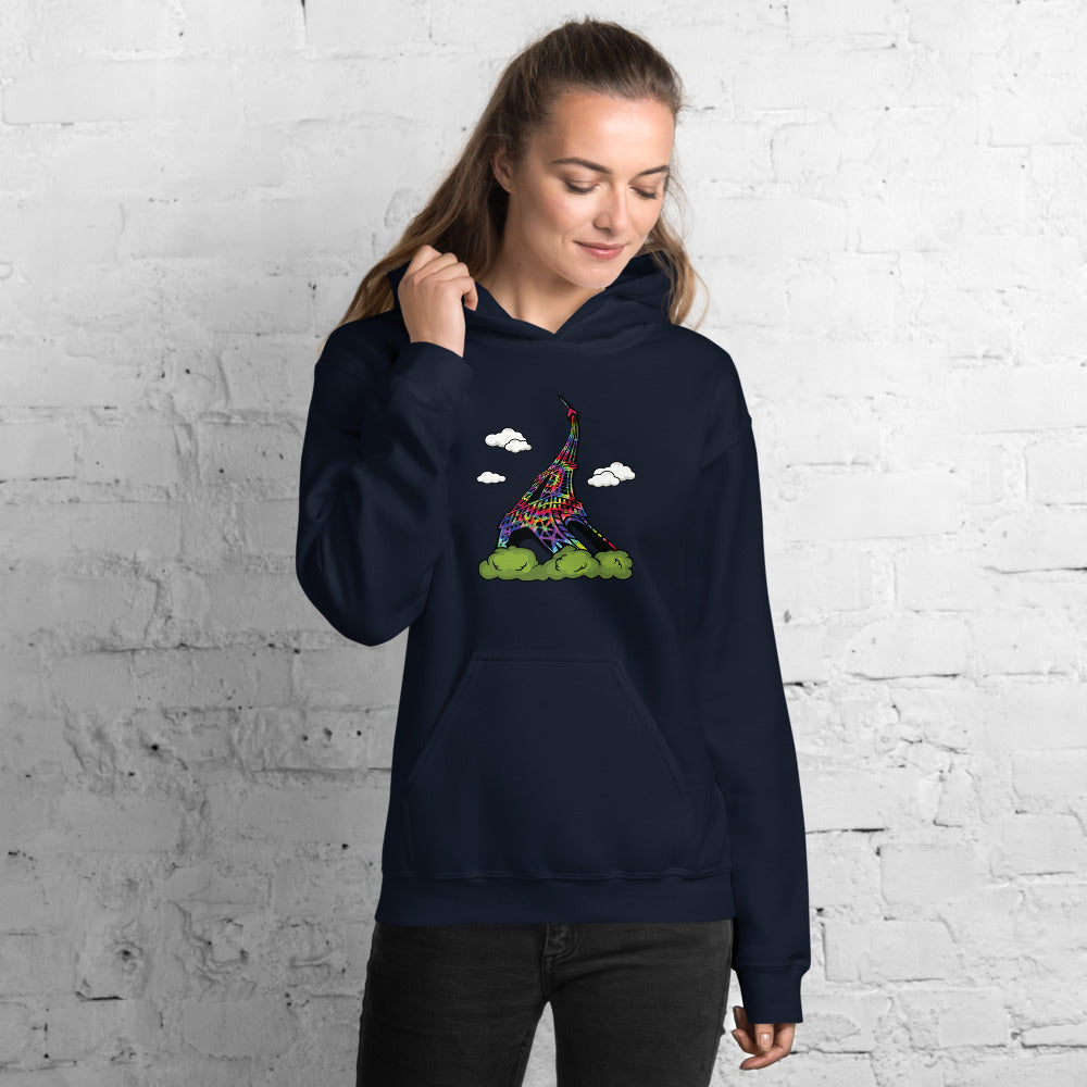 Eiffel Tower Cozy Hoodie