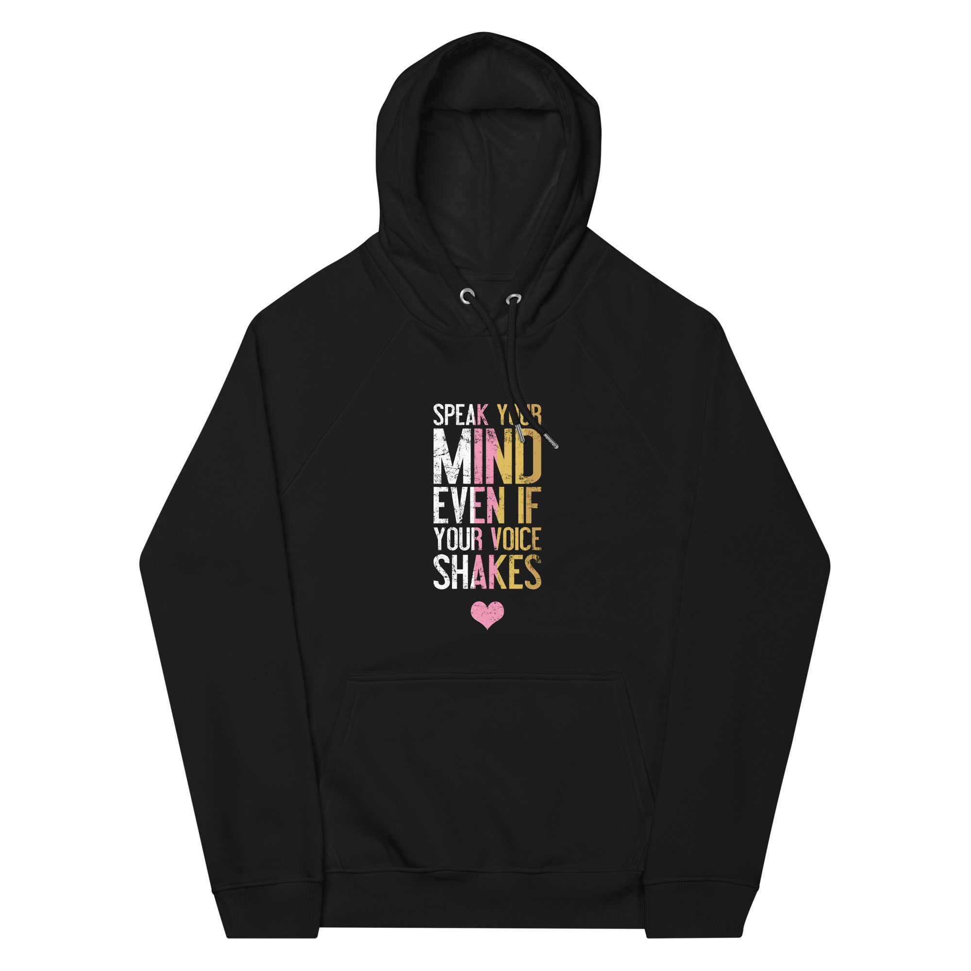 Ruth Bader Ginsburg Eco-Friendly Raglan Hoodie - Empowerment in Style