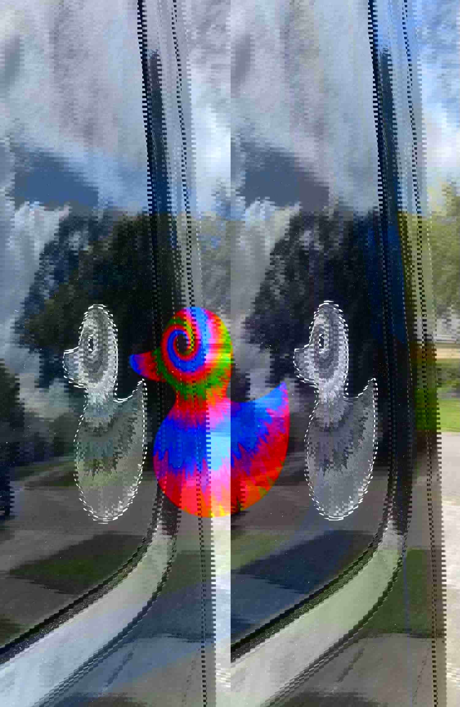 Tie-Dye Duck Decal Set | 4 Inch | Jeep & Car Sticker