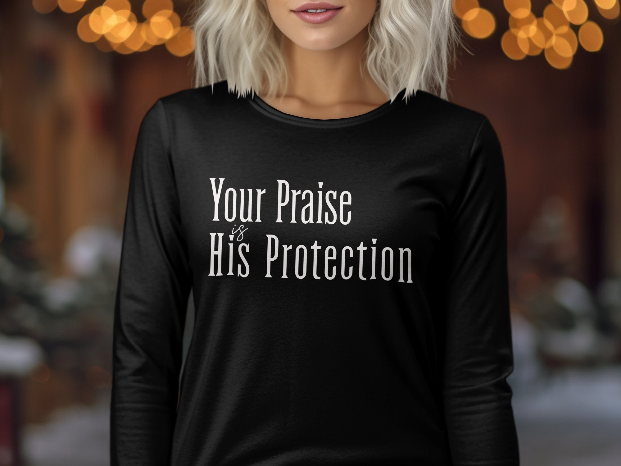 Faith-Inspired Clothing - Praise is His Protection, Unisex Christian Apparel