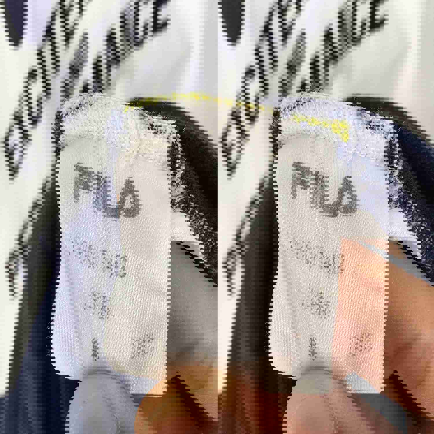 Vintage Fila Italia Hoodie Sweatshirt - Medium