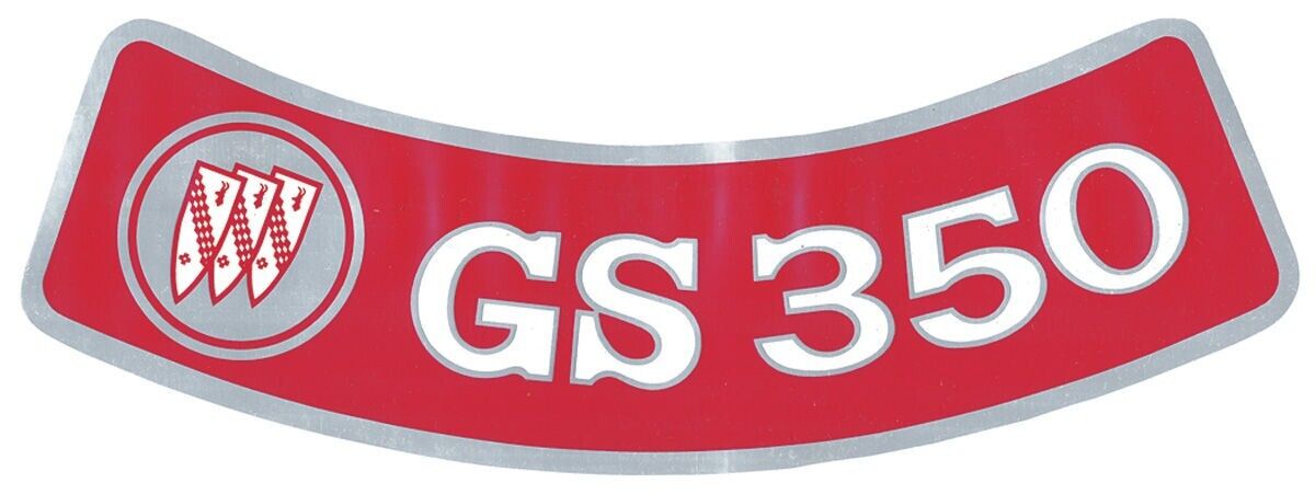 Vintage 1970-1971 Buick Air Cleaner Decal Set