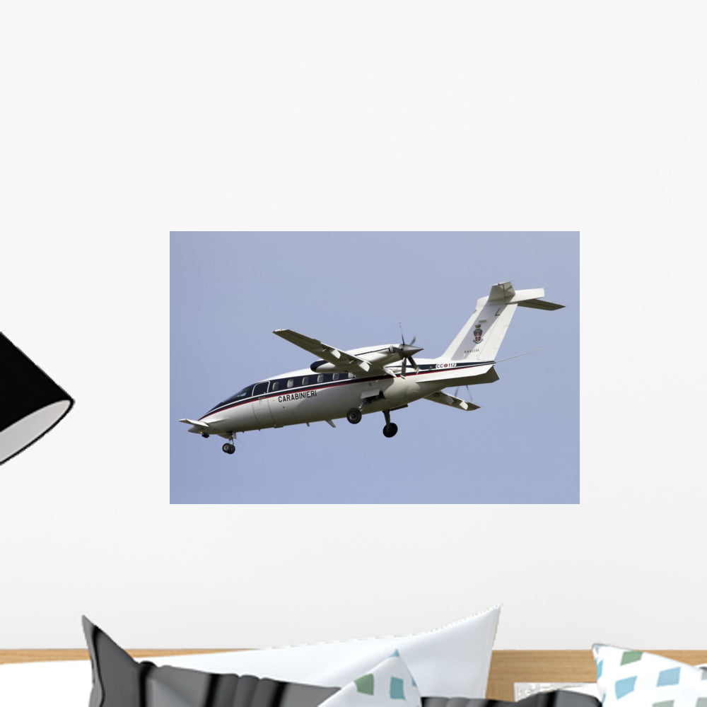 Italian Piaggio P180 Avanti Vinyl Wall Decal